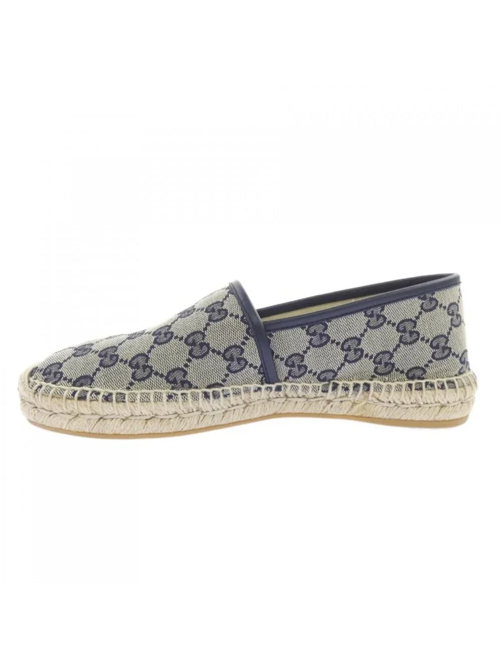Gucci Flat Sneakers Navy